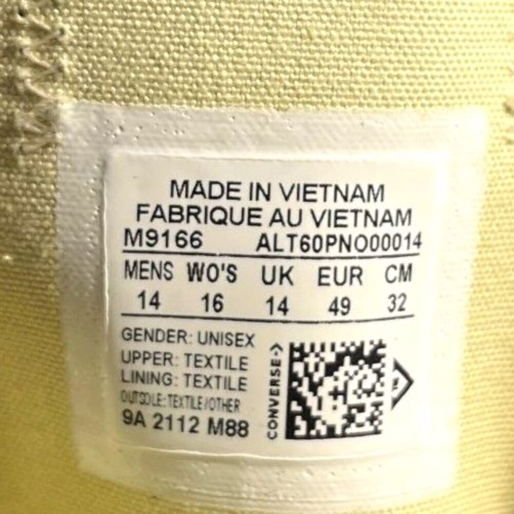 Converse Chuck Taylor All Star Unisex M-SZ14  W-SZ16 Black Low Top Sneakers NEW - Picture 6 of 7